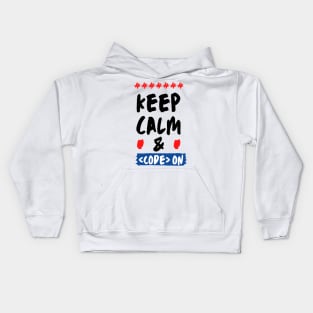 Code Master: Power in Your Hands!!! Kids Hoodie